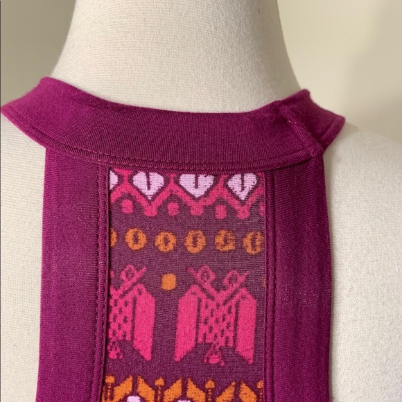 Athleta Rio Maxi Racerback Dress | Raspberry Persia | XS - Picture 5 of 8